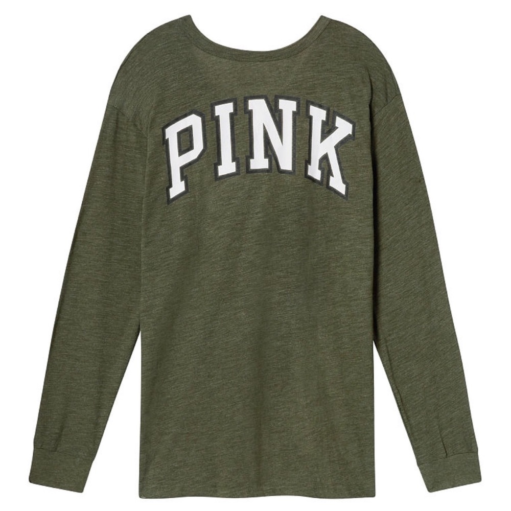 VS Pink L long sleeve tee